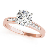 Engagement Rings Single Row Channel Set - TN50026-E